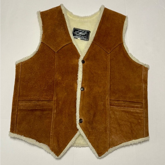 llb fabricante Other - Men's Tan Shearling Vest